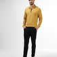 Men’s mustard yellow polo t-shirt