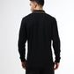 Men’s black polo t-shirt