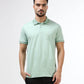 Men's Supima green polo t-shirt