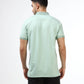 Men's Supima green polo t-shirt