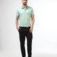 Men's Supima green polo t-shirt
