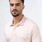 Men's Supima pink polo t-shirt