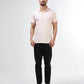 Men's Supima pink polo t-shirt