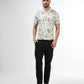Men's light green polo t-shirt