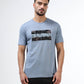 Men’s dusty blue polo tshirt