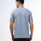 Men’s dusty blue polo tshirt