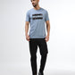 Men’s dusty blue polo tshirt