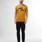 Men’s mustard yellow polo tshirt