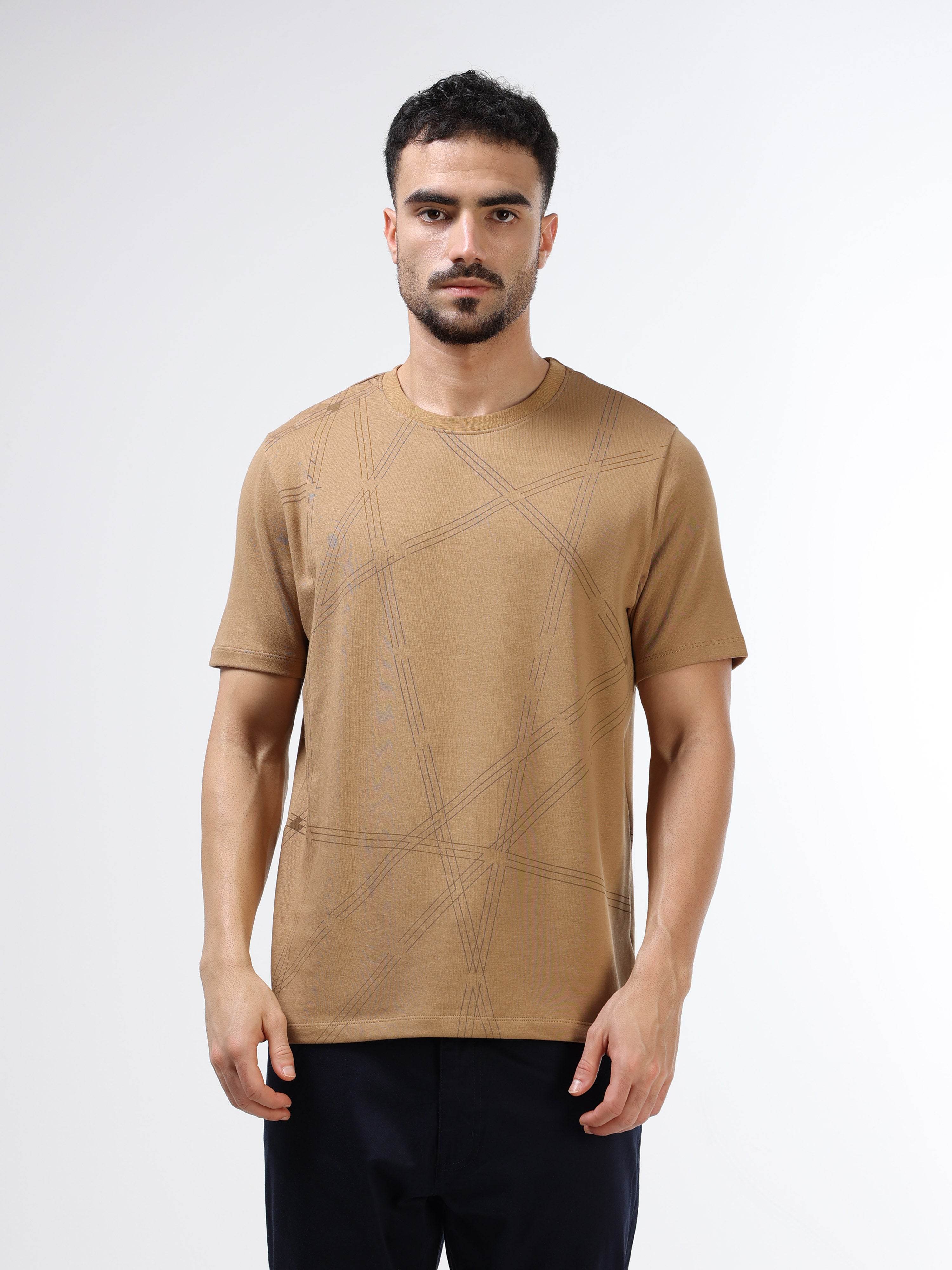 Men’s khaki t shirt