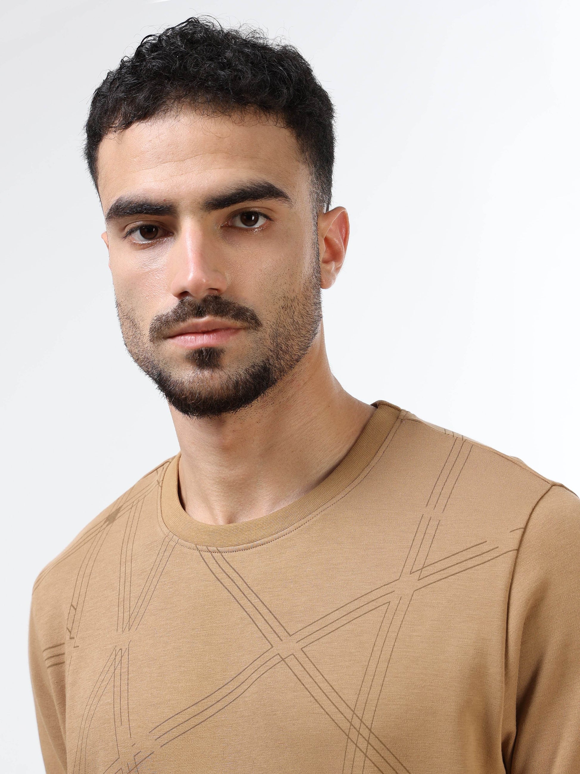 Men’s khaki t shirt