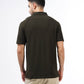 Men’s olive polo t-shirt