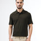 Men’s olive polo t-shirt