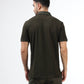 Men’s olive polo t-shirt