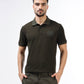 Men’s olive polo t-shirt