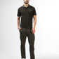 Men’s olive polo t-shirt