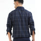 Men’s navy striped shirt