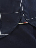 Men's navy striped shirt