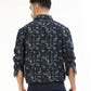 Men’s navy geometric shirt