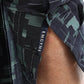 Men’s navy geometric shirt