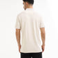 Men's beige polo t-shirt