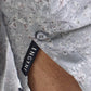 Men’s grey floral shirt