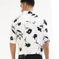 Men’s white floral shirt