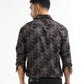 Men’s brown floral shirt