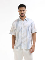 Men's multicolor abstract shirt