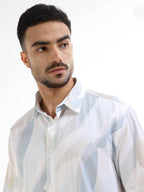 Men's multicolor abstract shirt