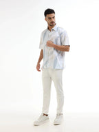 Men's multicolor abstract shirt