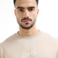 Men’s beige sweatshirt