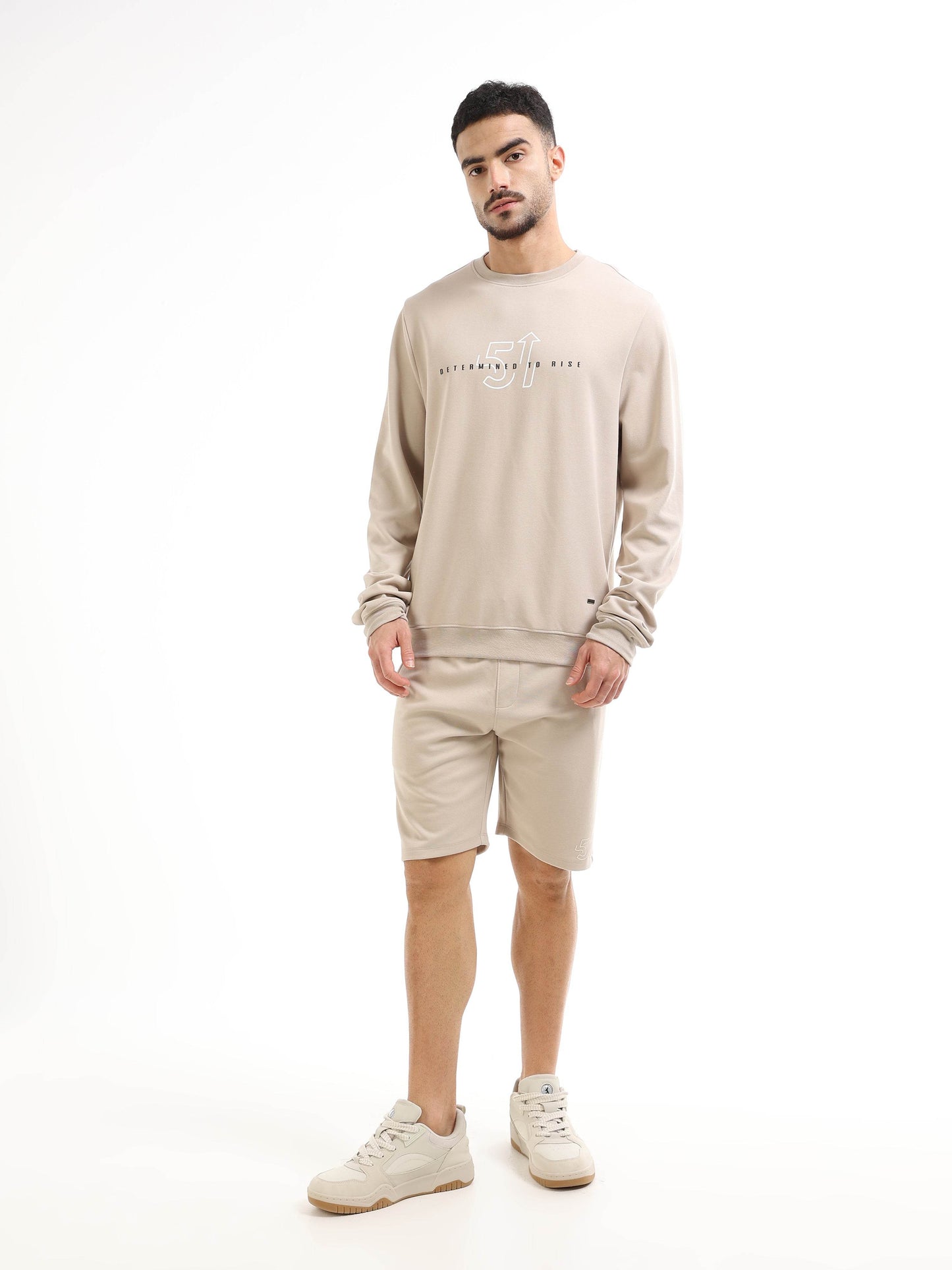 Men’s beige sweatshirt