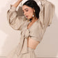 MOH The eternal dhaga – Bindu Starlight co-ord set