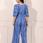 MOH The eternal dhaga – Blue striped Jumpsuit