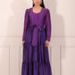 MOH The eternal dhaga- Solid Eggplant Tier Trio