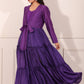 MOH The eternal dhaga- Solid Eggplant Tier Trio