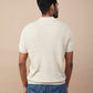 LINEN BLEND FLATKNIT POLO