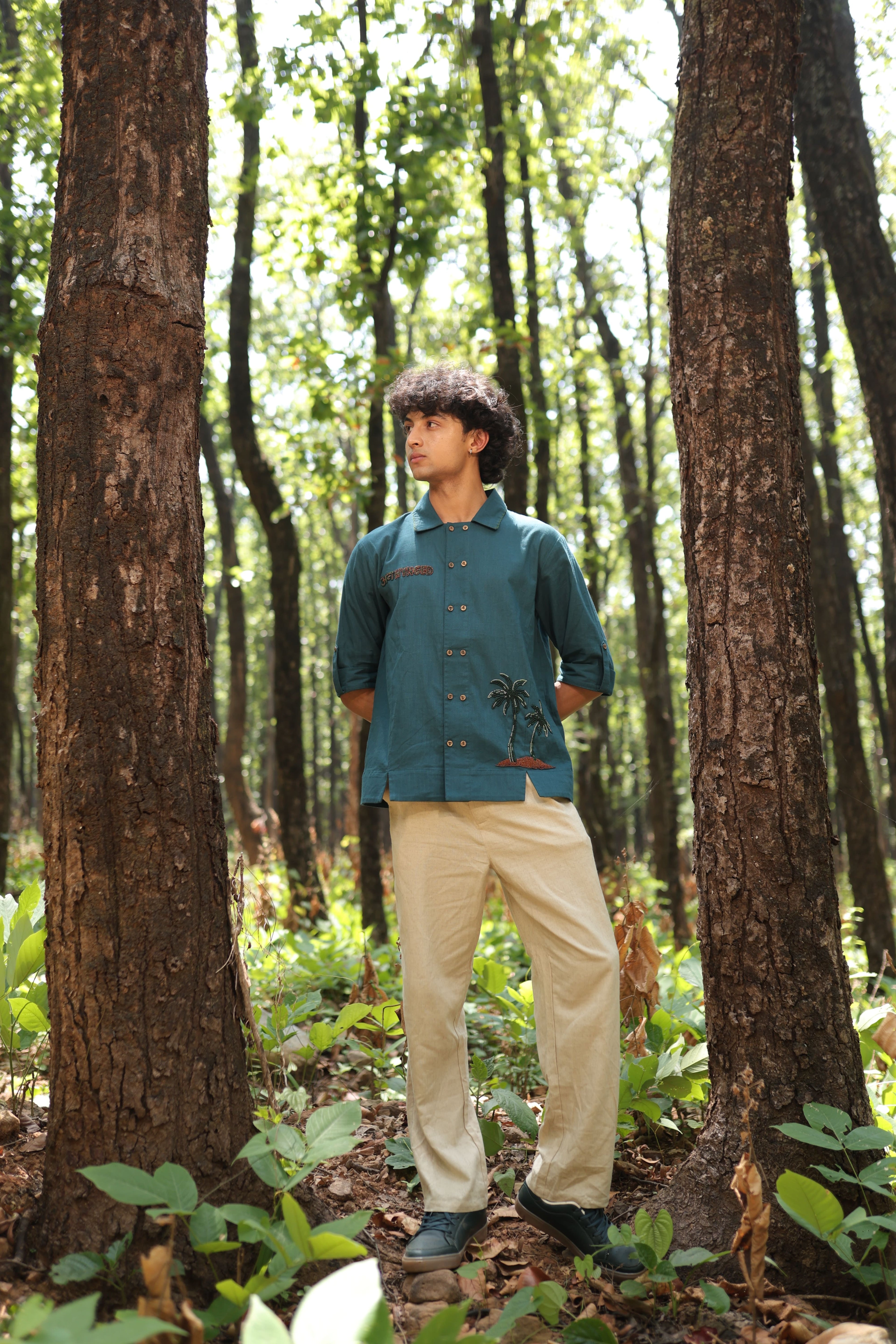 Tarang Hand Embroidered Shirt