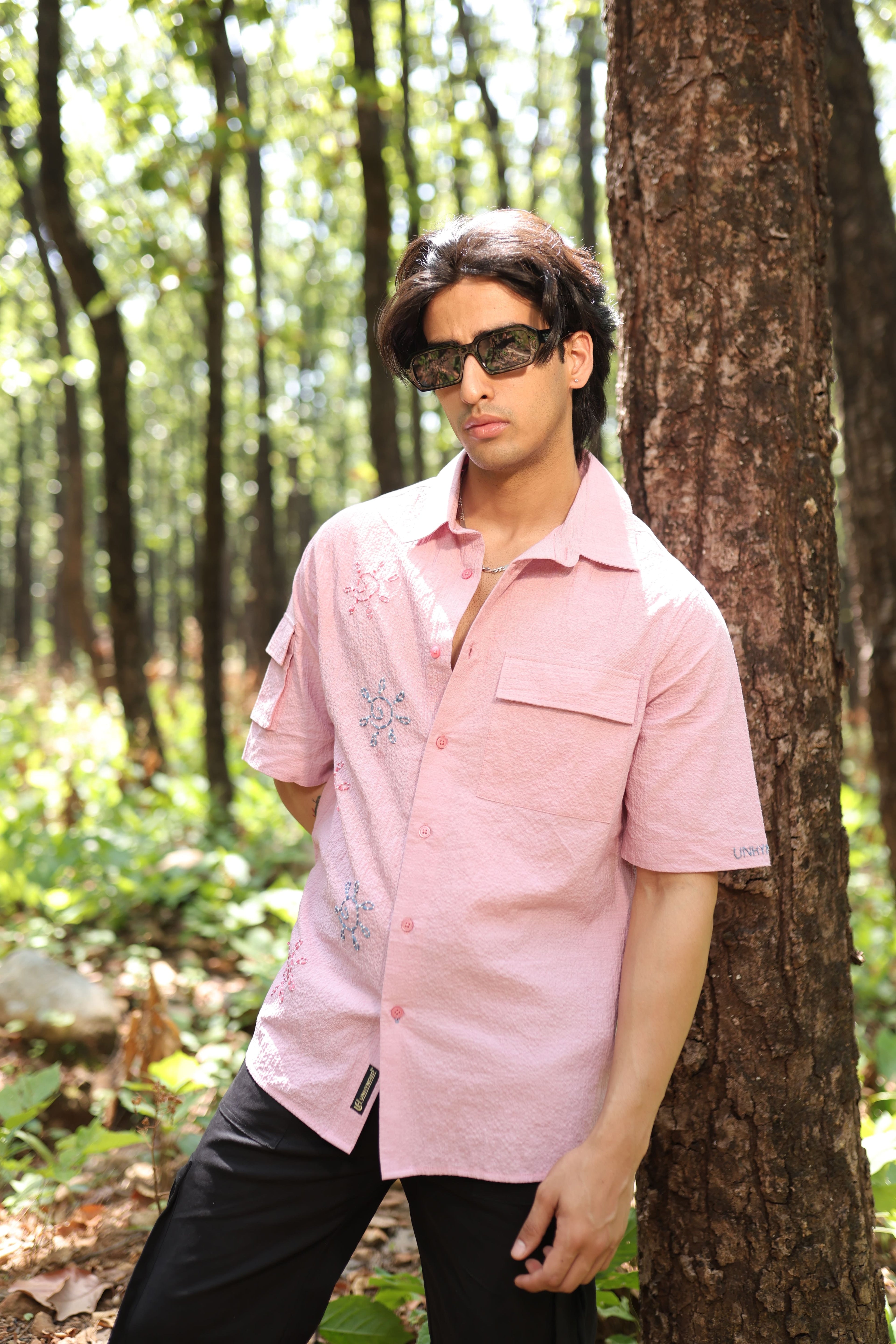 Saanj Hand Embroidered Shirt