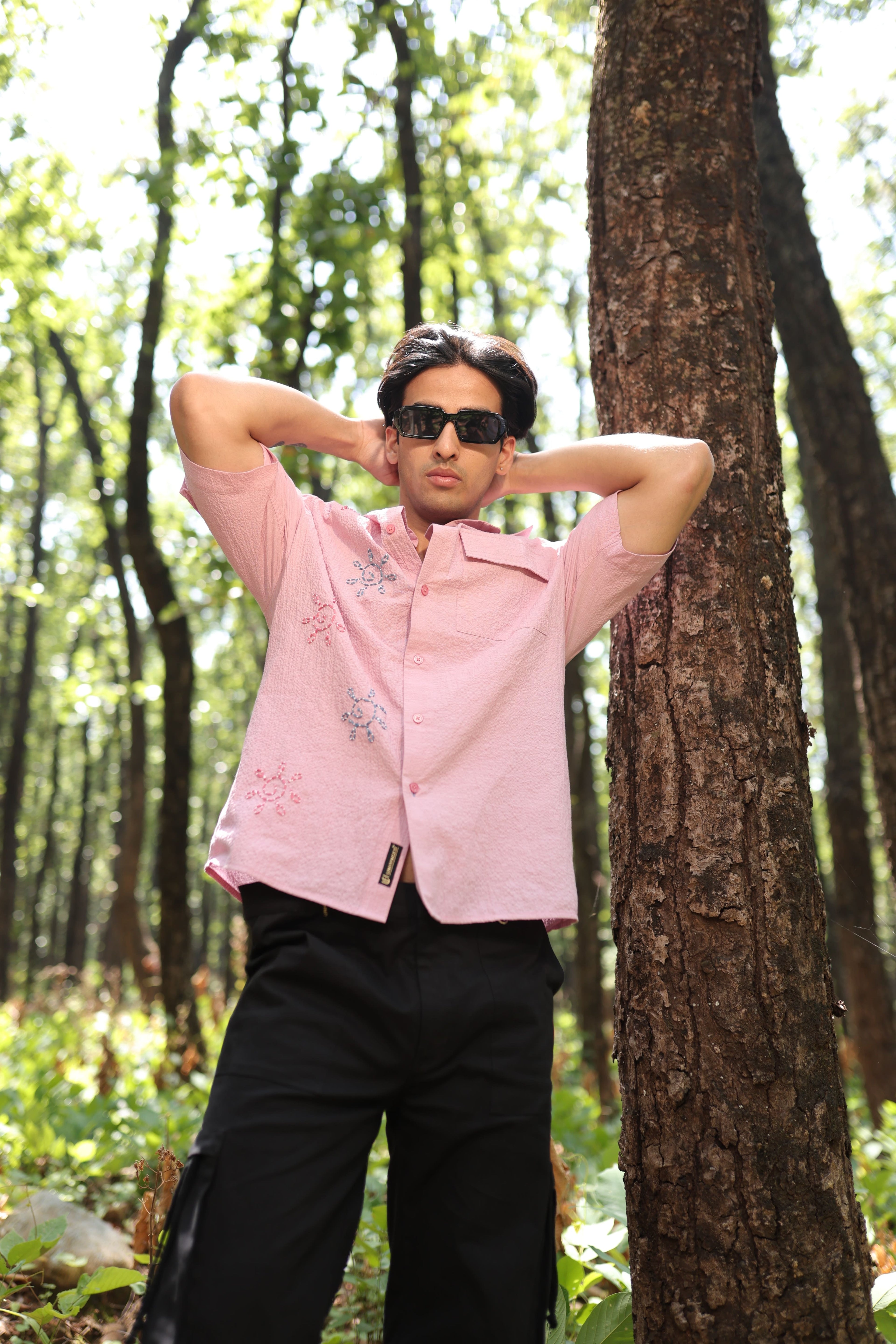 Saanj Hand Embroidered Shirt