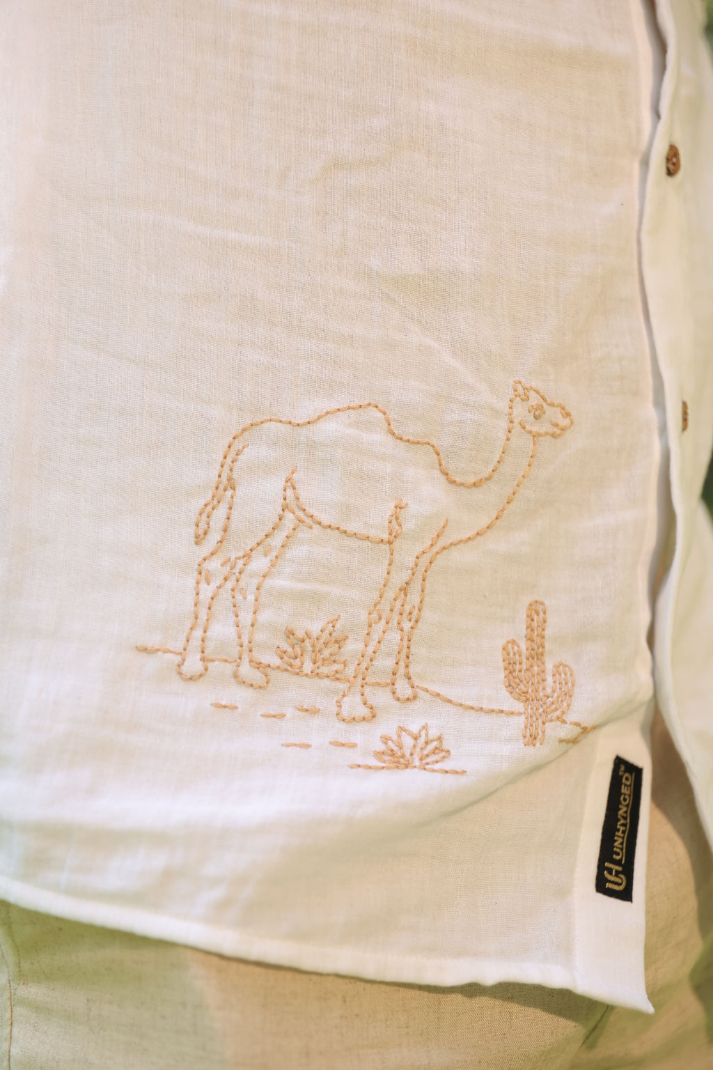 Pyaasa Registan Embroidered Shirt
