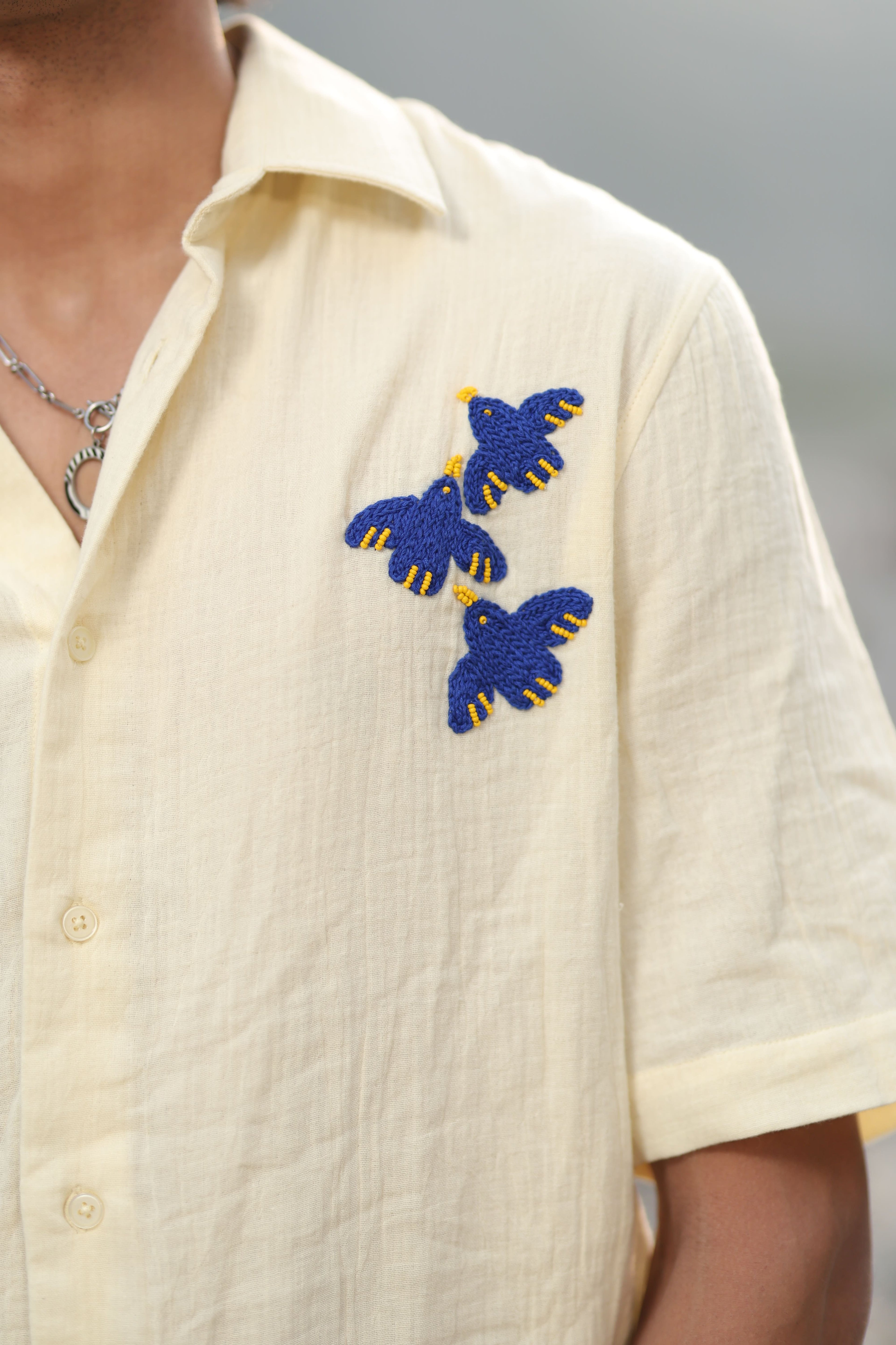 Neel Pankh Hand Embroidered Shirt