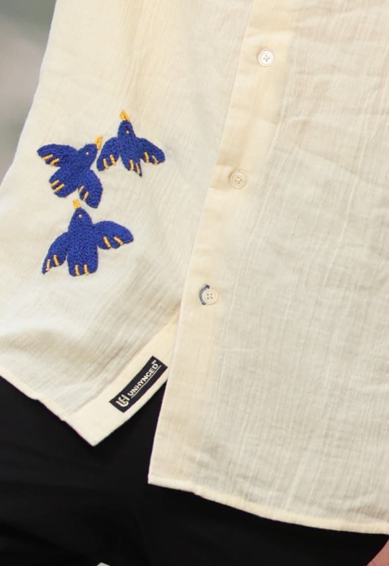 Neel Pankh Hand Embroidered Shirt