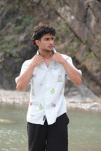 Saavan Hand Embroidered Shirt