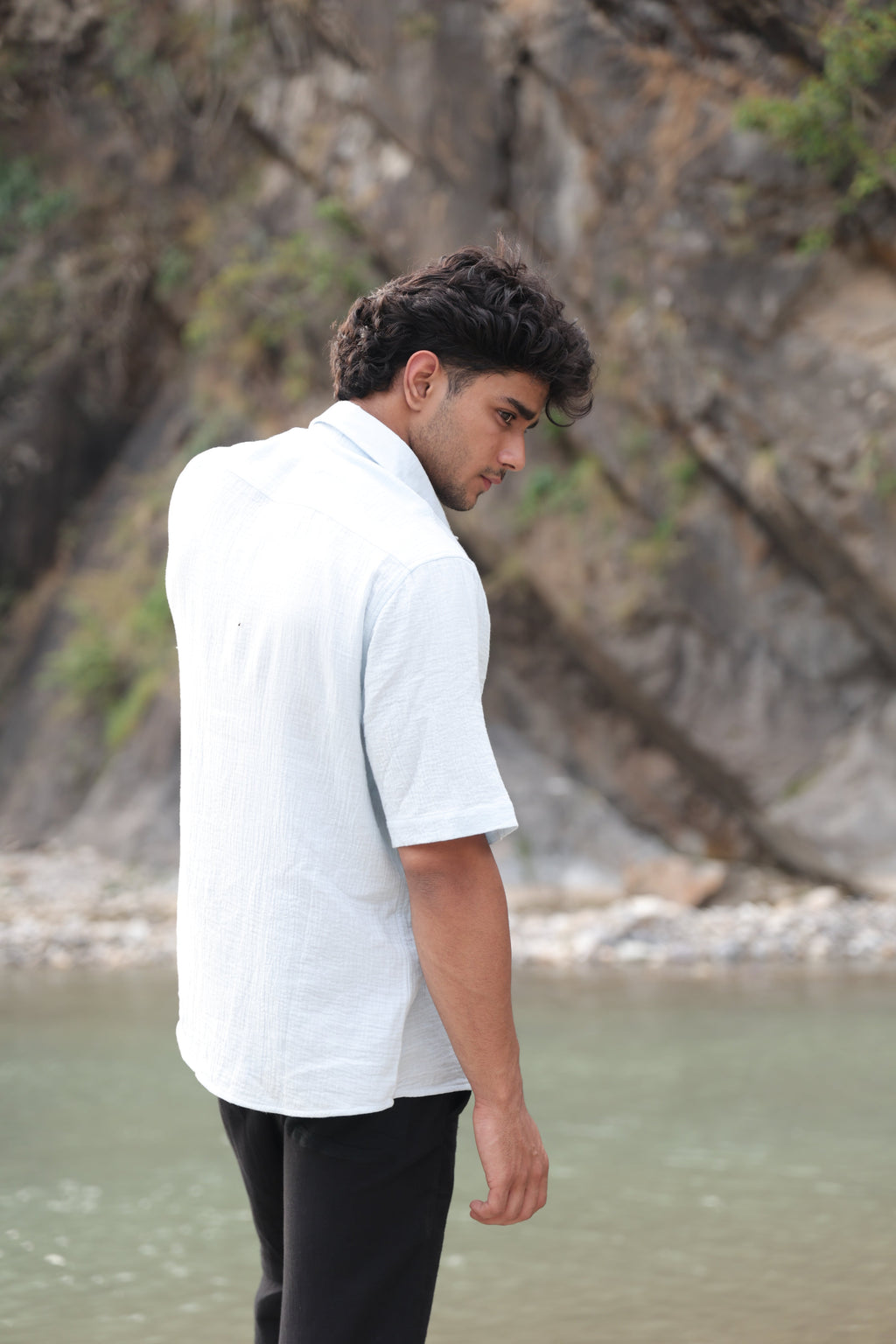 Saavan Hand Embroidered Shirt