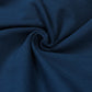 Regular-Fit High Neck Zipper Sweatshirt with Cut-and-Sew Design and Contrast Corded Piping Teal