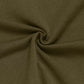 Chevron Stripe Flat-Knit Zip Polo - Olive