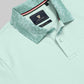 Men's Supima green polo t-shirt