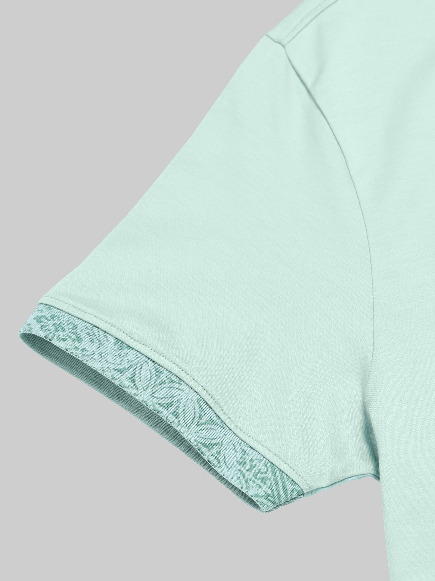 Men's Supima green polo t-shirt