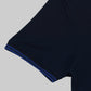 Men's Supima Navy polo t-shirt